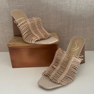 Sam Edelman Laurette Woven Heel - size 9